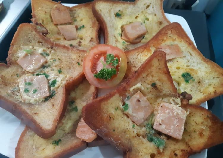 Roti goreng mozarella