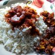 Caramelized fried plantain rice