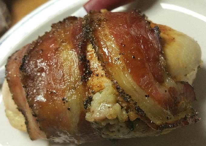 Easiest Way to Cook Perfect Boudin stuffed chicken breast