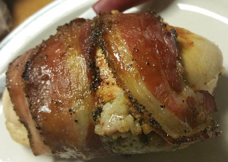 Simple Way to Cook Ultimate Boudin stuffed chicken breast