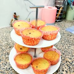 Butter choco chip cupcakes A picture of Butter choco chip cupcakes.