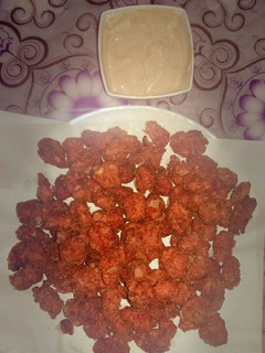 صورة لوصفة Chicken popcorn بوشار الدجاج