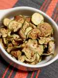 Hojuelas de calabacita en air fryer