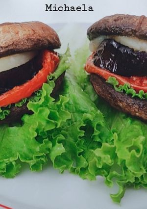 Φωτογραφία της συνταγής Burger λαχανικών 🍄
