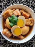 🧑🏽‍🍳🧑🏼‍🍳 Braised Pork Belly & Eggs• Thai Kai Palo |ThaiChef Food