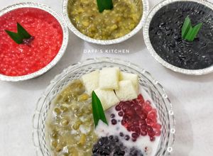 Foto resep Bubur KKM (Kacang Hijau, Ketan Hitam, Mutiara) metode 5.30.7🍧