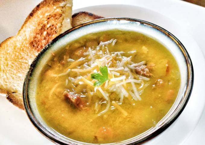 Simple Way to Make Any-night-of-the-week Homemade Split Pea Soup