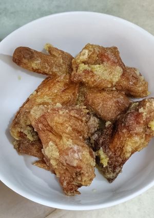 Foto resep Ala Wingstop Garlic Parmesan