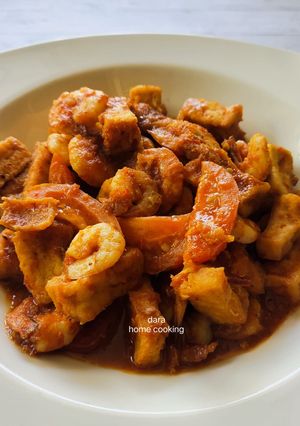 Foto resep Sambal Udang Tahu