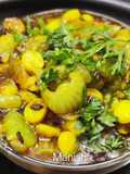 Ridge Gourd-Chana Dal Dry Curry
