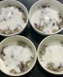 Chè đậu trắng- đỏ 🥥