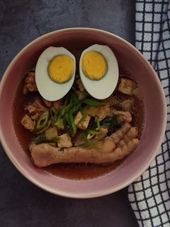 Foto resep Bakmoy Tahu Ayam Kentang