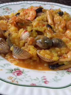 Una foto de Paella de Marisco
