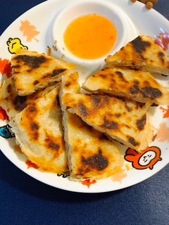 簡易月亮蝦餅 的食譜成品照片