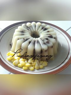 Foto resep Puding jagung