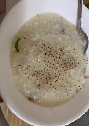Hình của món Cháo gà.