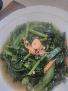Foto resep Sayur Kailan Tumis Udang