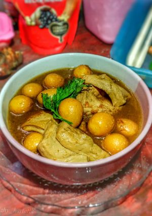 Foto resep Semur tahu telur