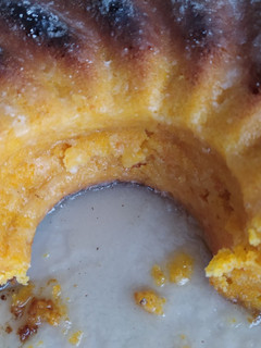 Una foto de Torta de zanahoria y naranja