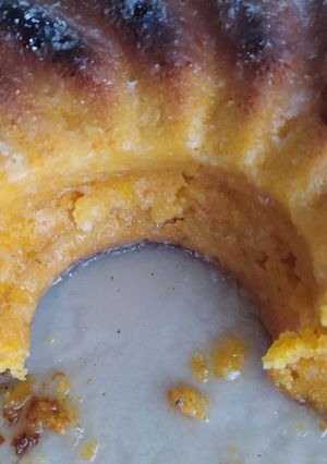 Una foto de Torta de zanahoria y naranja