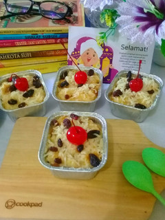 Foto resep Puding roti tawar kukus