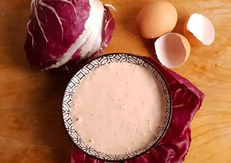 Maionese al radicchio