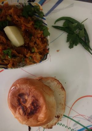 A picture of Pav bhaji.