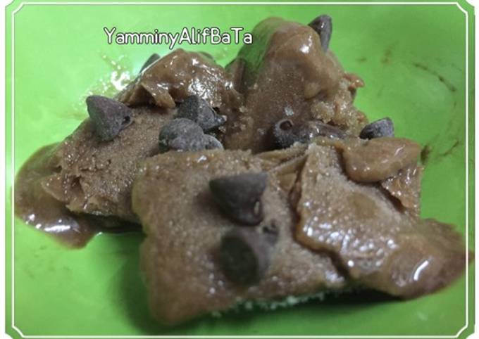 Resep Es krim pisang coklat yang Enak