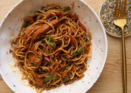 Chicken Lo Mein Noodles