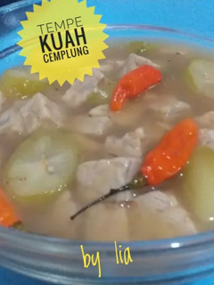 Foto resep Tempe Kuah Cemplung