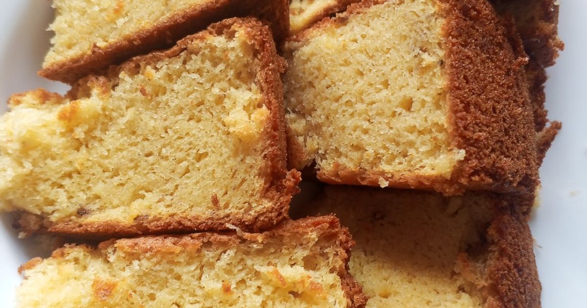 Bolu Pisang Sanggar Versi Rumahan, Enak & Praktis