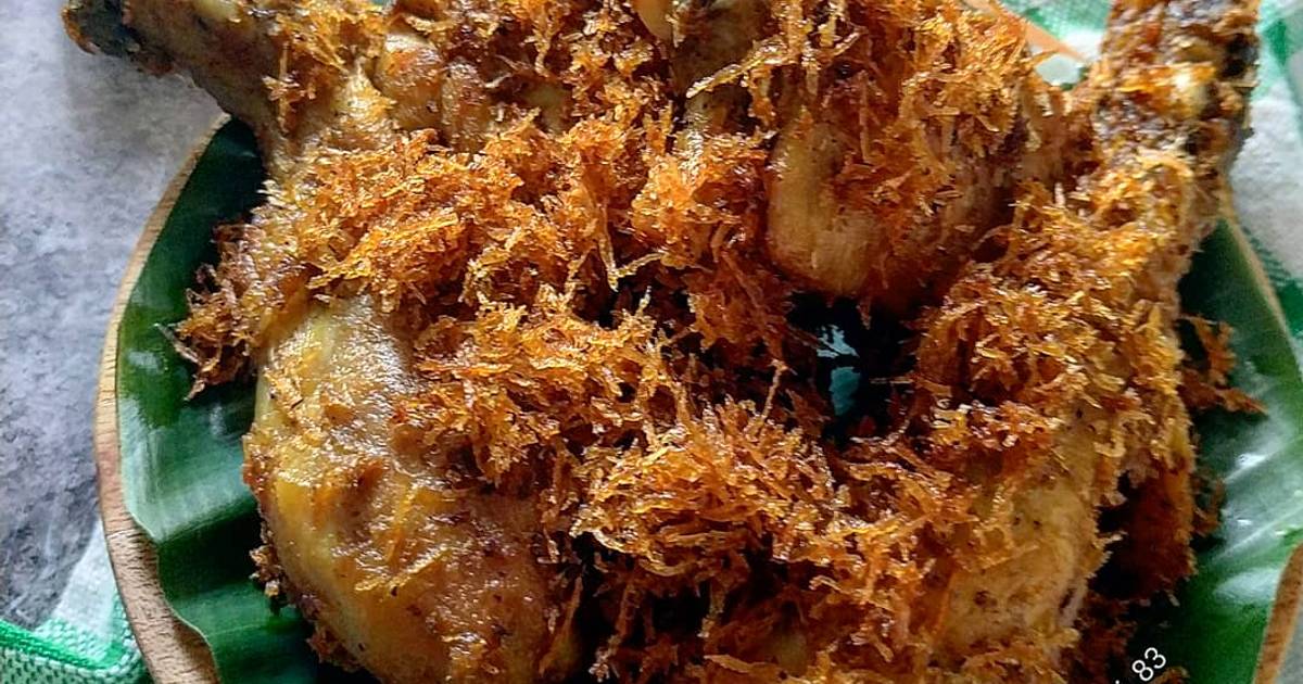 Resep Ayam  Goreng Kelapa Serundeng oleh Endah Sari 