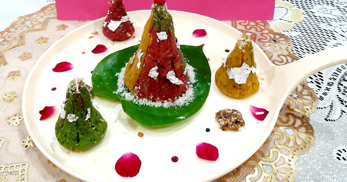 Rose & Pan Modak Recipe by poorva - Cookpad