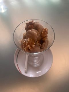 عکسی از دستور بستنی رژیمی موزی
