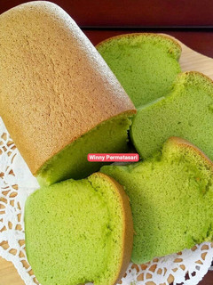Foto resep Ogura Green Tea Cake