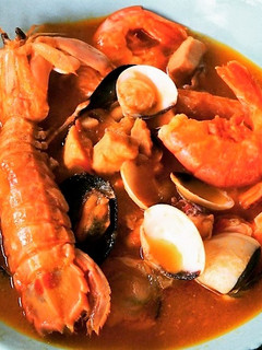 Una foto de Sopa de marisco