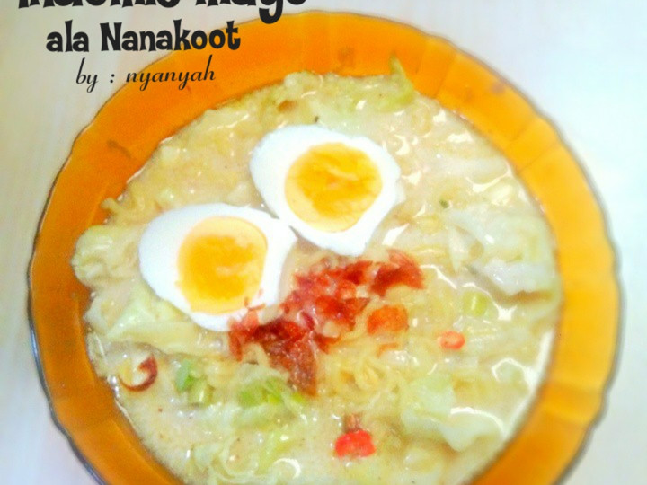  Cara praktis membuat Indomie mayo ala Nanakoot dijamin lezat