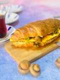 سندويش البيض بالفطر