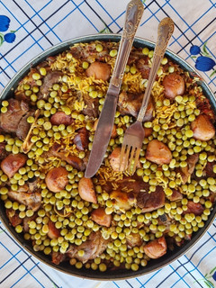 Una foto de Paella ra'anga