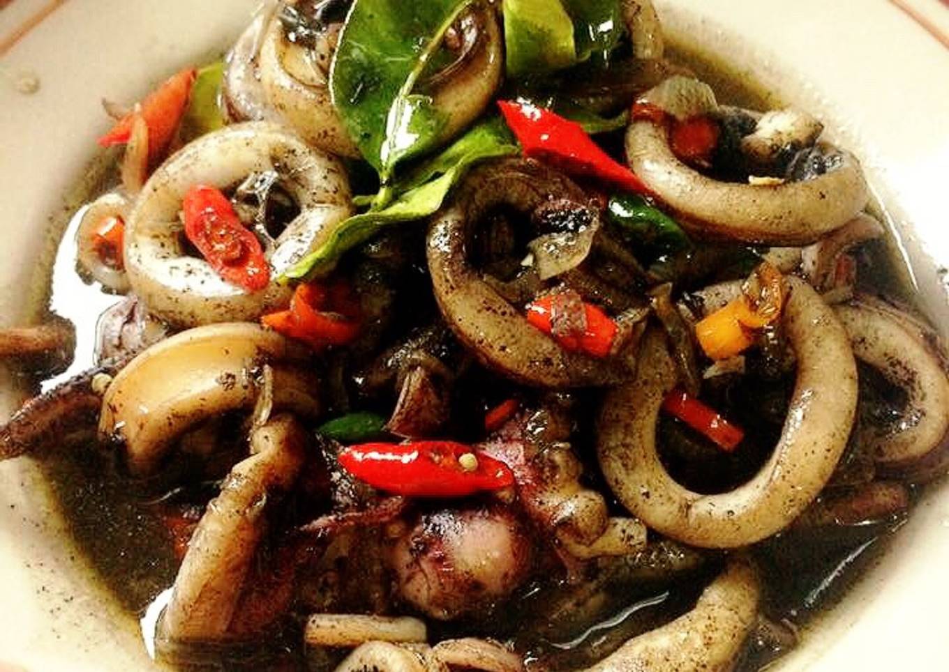 Vanillikreemi kalmaar