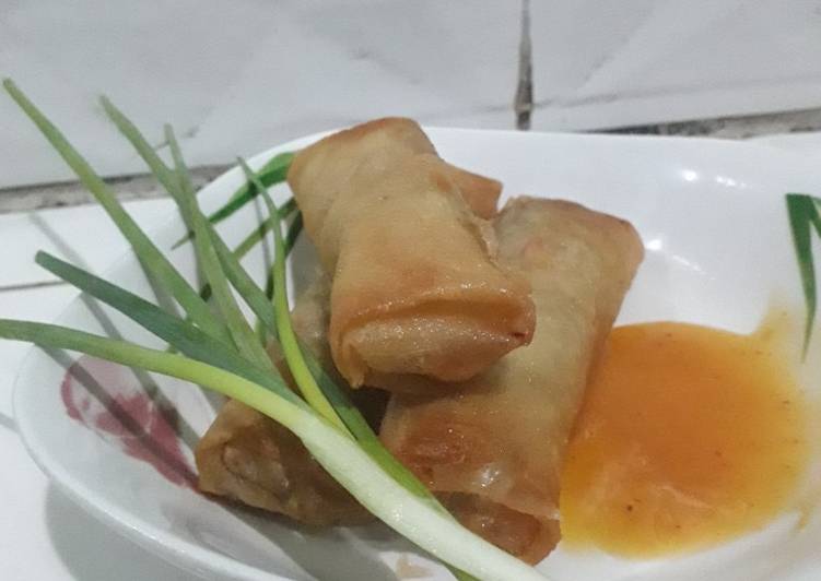 Lumpia rebung sederhana