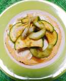 Aguachile de Calabacita Japonesa