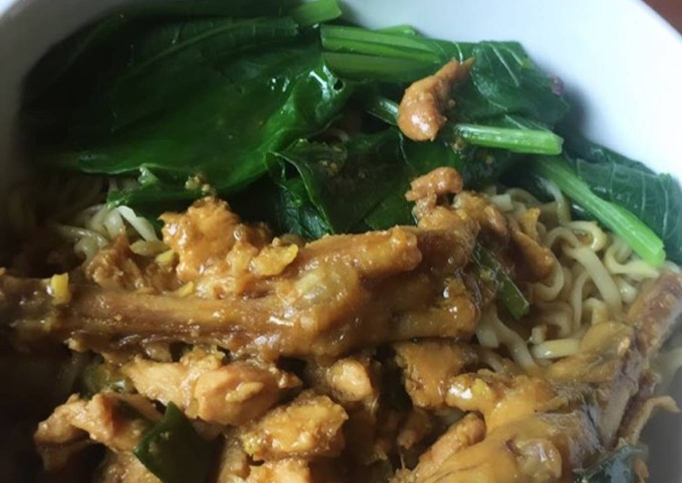 Mie ayam ceker