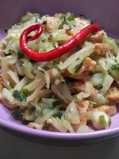 Foto resep Tumis labu siam tempe