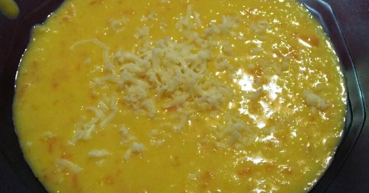  Resep  Bubur  jagung  ubi keju  mpasi  9 oleh Lia Ftri Wardani 