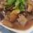 Haisom mun with jamur (Braised seacucumber with mushroom)