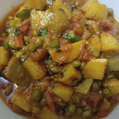 A picture of Mix sabzi.