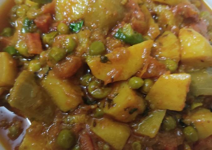 Steps to Prepare Gordon Ramsay Mix sabzi