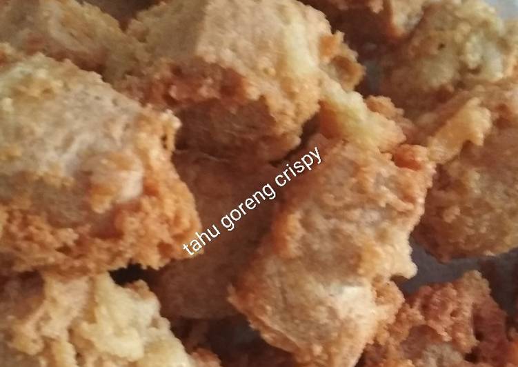 Resep Tahu goreng crispy yang Enak