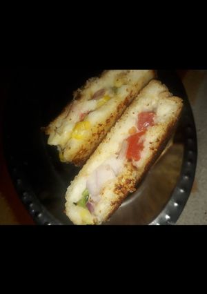 A picture of Grilled sandwich.
